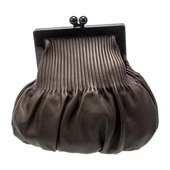 Marni Brown Clutch Bag - Picture 1 of 8